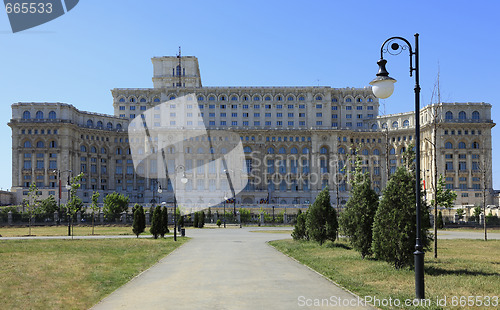 Image of The Palace of the Parliament,Bucharest,Romania