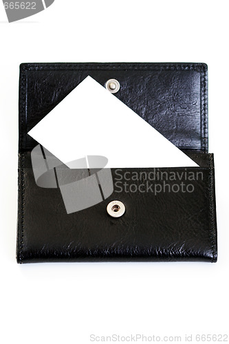 Image of business card holder