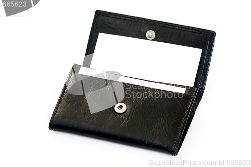 Image of business card holder