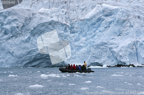 Image of Front of a glacier