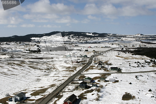 Image of Town in the Canadian Arctic