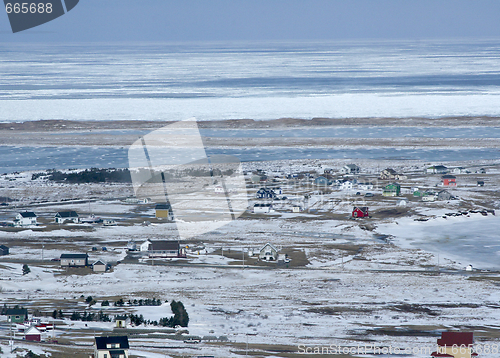 Image of Town in the Canadian Arctic