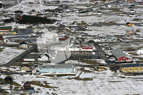 Image of Town in the Canadian Arctic