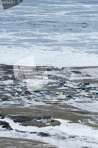 Image of Town in the Canadian Arctic