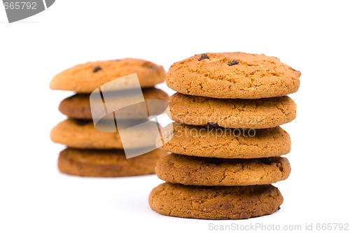 Image of oatmeal chocolate chip cookies