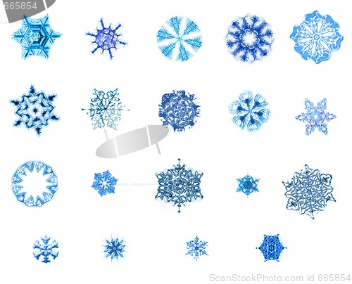 Image of snowflakes