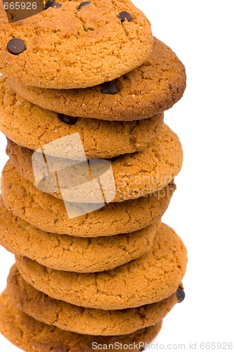 Image of stack of oatmeal cookies