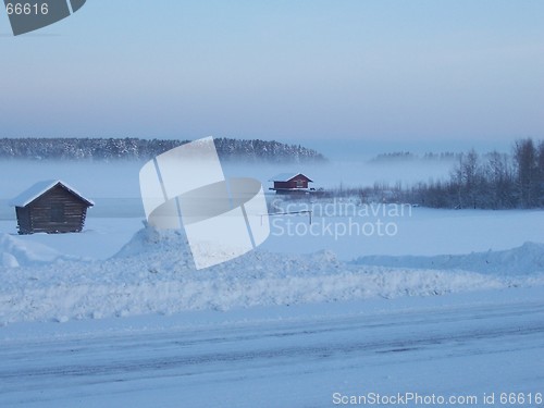 Image of Luleälven in January