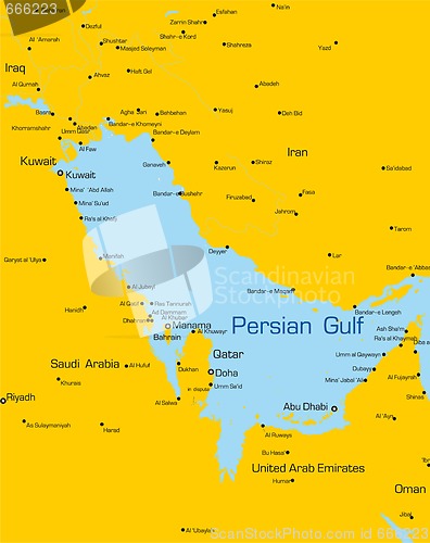 Image of Persian gulf countries