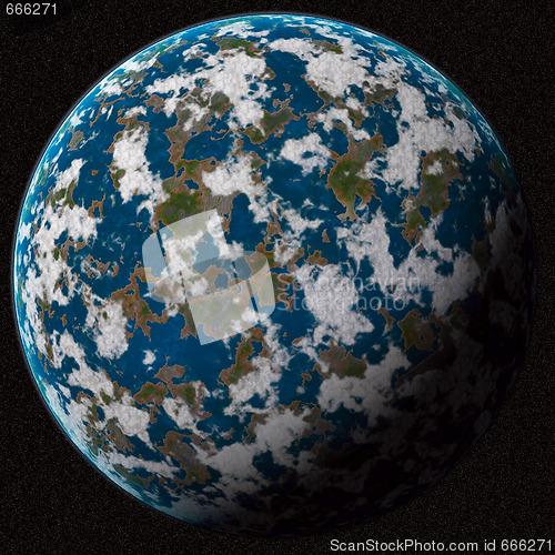 Image of Blue planet