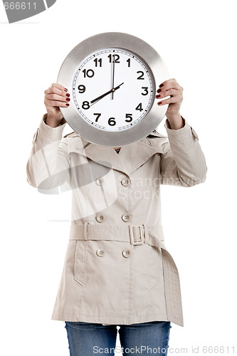 Image of Clock Woman