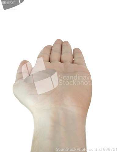 Image of Man hand.