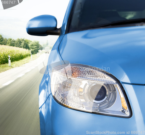 Image of Car on the road.