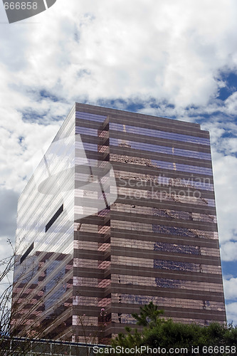 Image of Pink Office Building