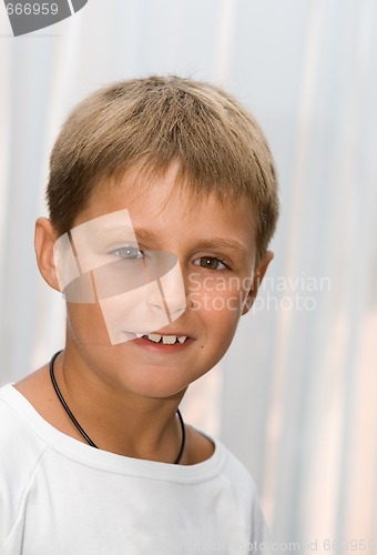 Image of Photo of adorable young boy