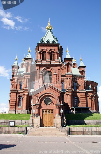 Image of Uspenski Cathedral in Helsinki