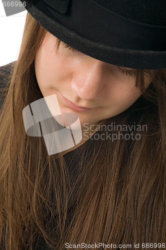 Image of woman in hat