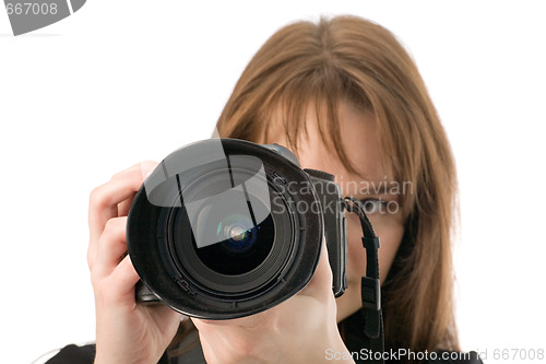 Image of photographer taking a shot