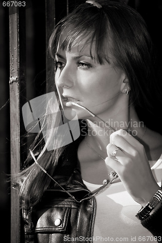 Image of attractive girl