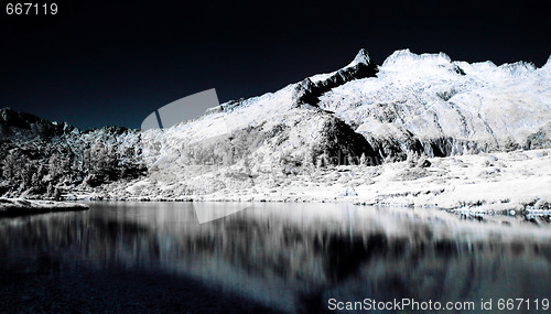 Image of Infrared lake