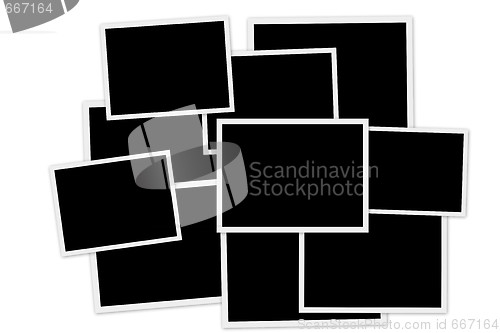 Image of Empty photo frames