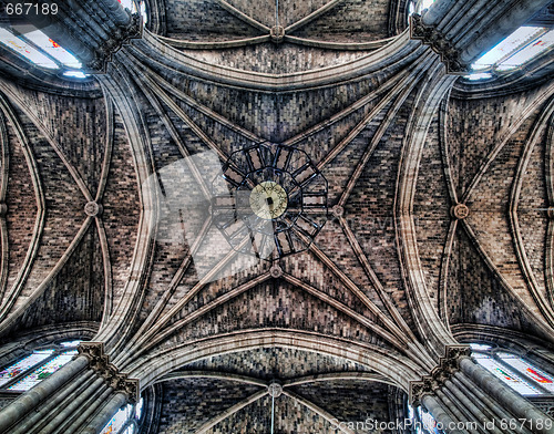 Image of cathedral ceiling