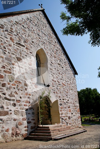 Image of Greystone Church in Tenhola, Finland