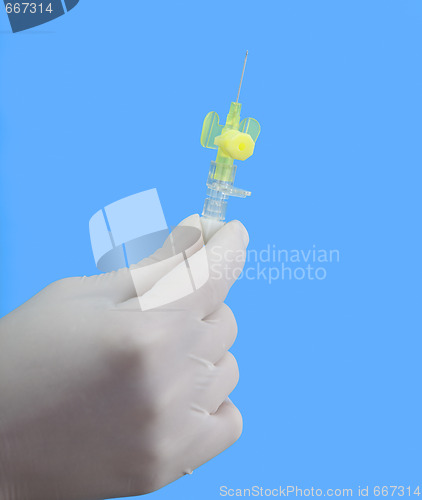 Image of Intravenous puncture needle