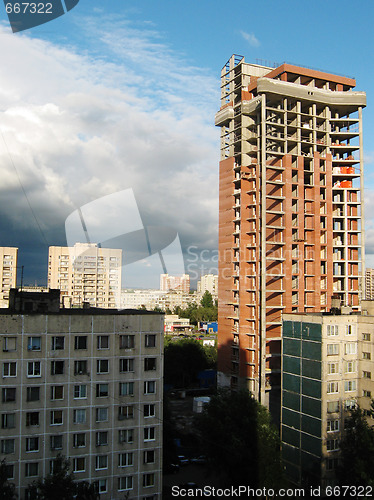 Image of The under construction house