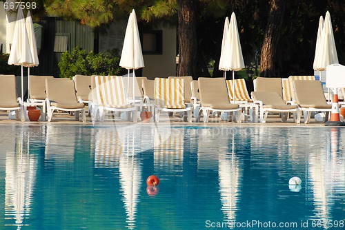 Image of Swimming pool in hotel resort