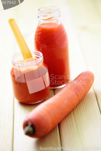 Image of baby food - carrot