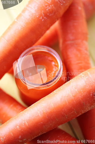 Image of baby food - carrot
