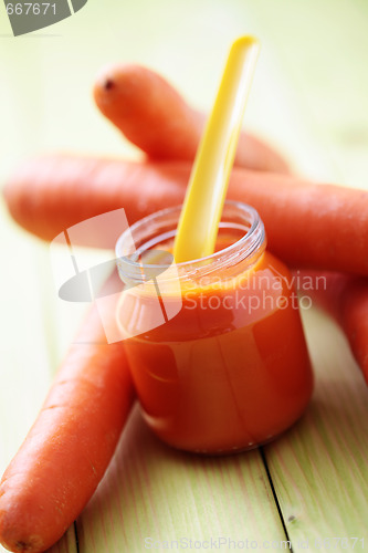 Image of baby food - carrot