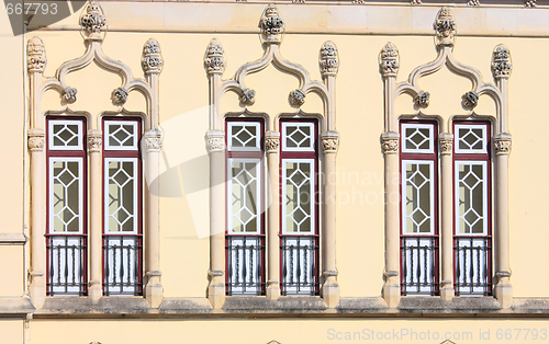 Image of beautiful old  windows