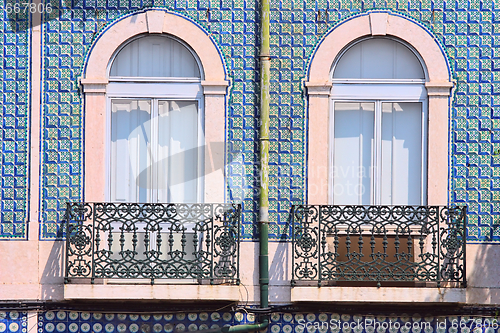 Image of beautiful old  windows