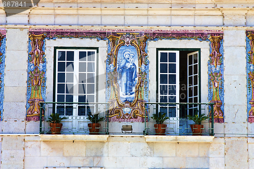 Image of beautiful old  windows