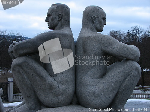 Image of Vigeland park Oslo