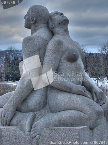 Image of Vigeland park Oslo