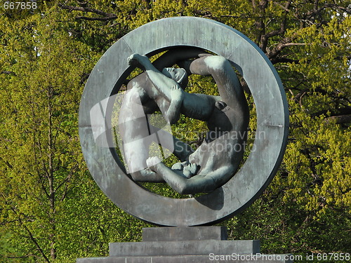 Image of Vigeland park Oslo