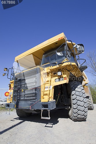 Image of Huge Dump Truck