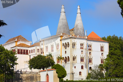 Image of national palace in sintra