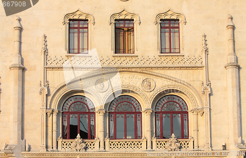 Image of beautiful old  windows