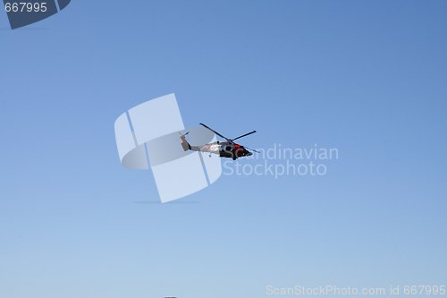 Image of U.S. Coast Guard Helicopter