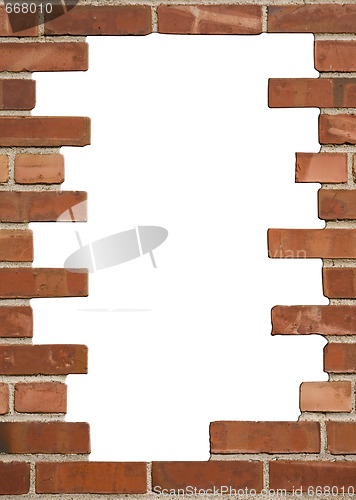 Image of Brick Wall Background Texture