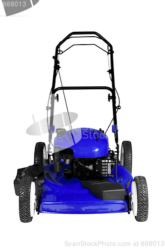 Image of Lawnmower Isolated