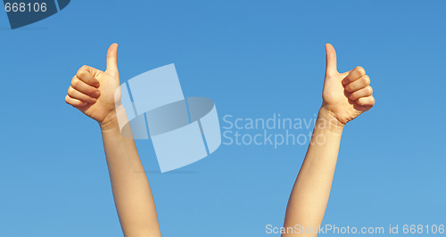 Image of thumbs up