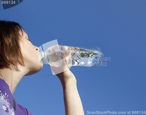Image of drinking