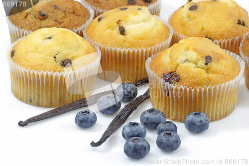 Image of Blueberry muffins