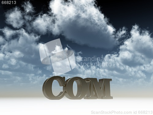 Image of com domain