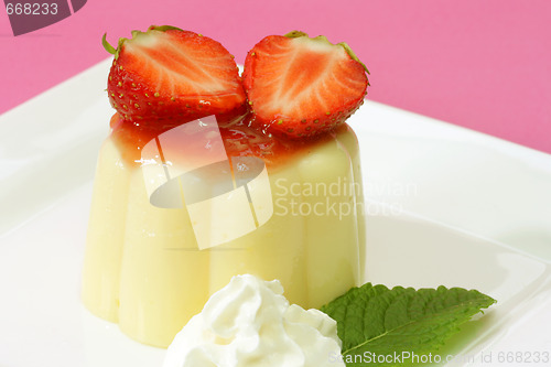 Image of Vanilla pudding